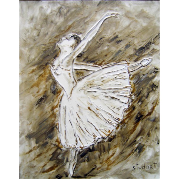 "Балерина", холст, масло, 50х40 см, 2008г.