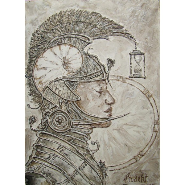 "Хранитель времени", холст, масло, 60x45 см, 2011 г.