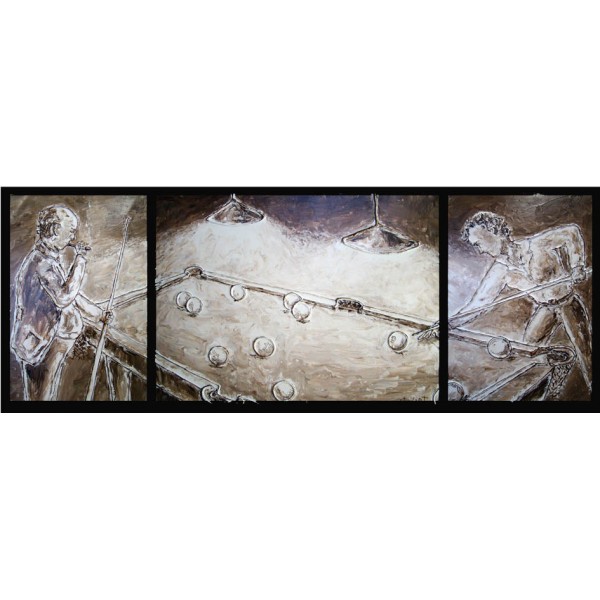 "Толстый и Тонкий", триптих, холст, масло, 60х40, 80x60, 60х40 см, 2010 .
