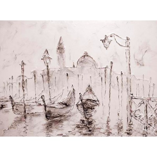 "Утро Венеции 1", холст, масло, 40 х 60см, 2007 г.